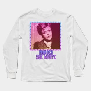 Murder She Wrote - 1980s Retro Long Sleeve T-Shirt